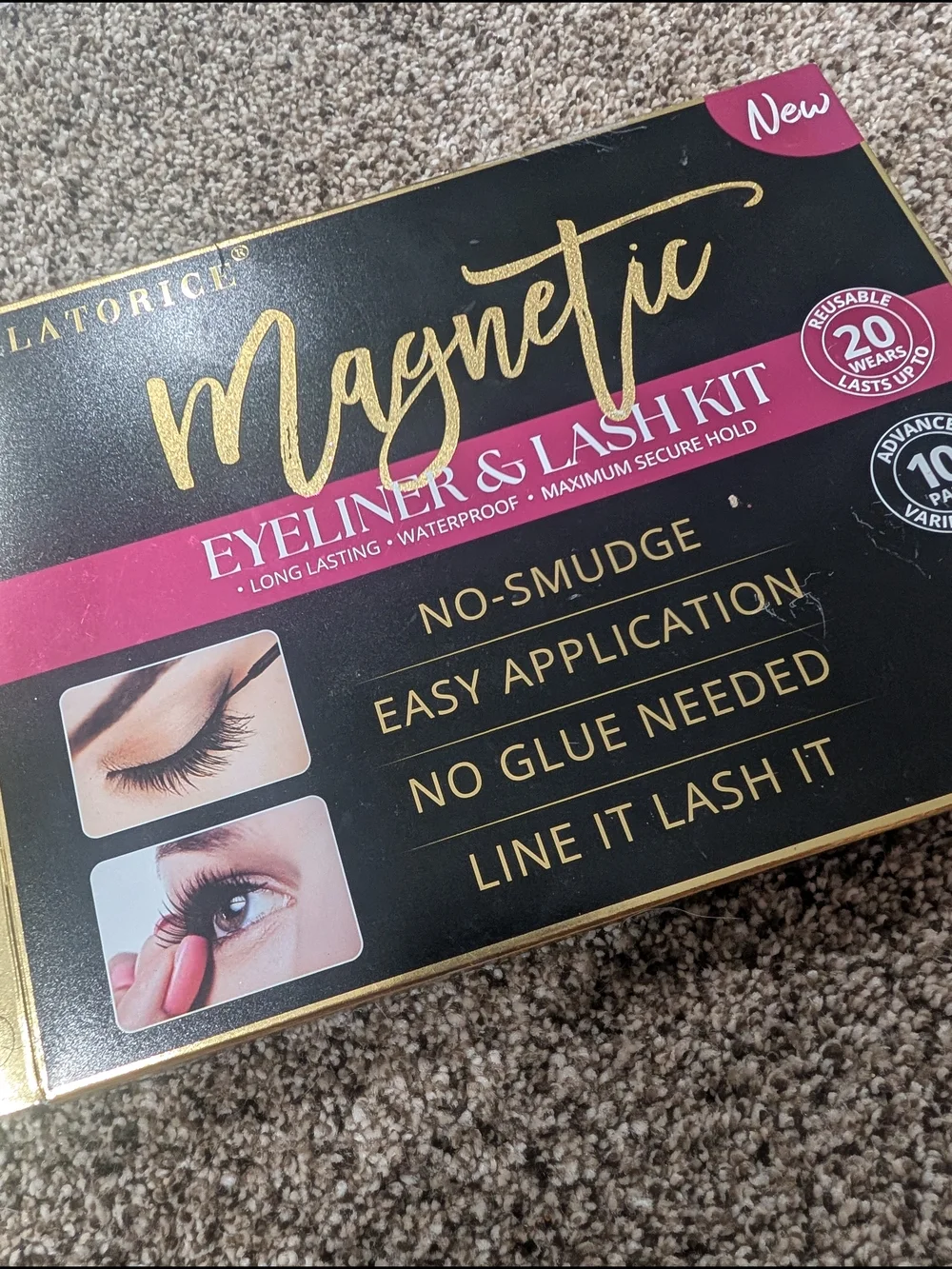 Magnetic Eyeliner & Lash Kit - Black